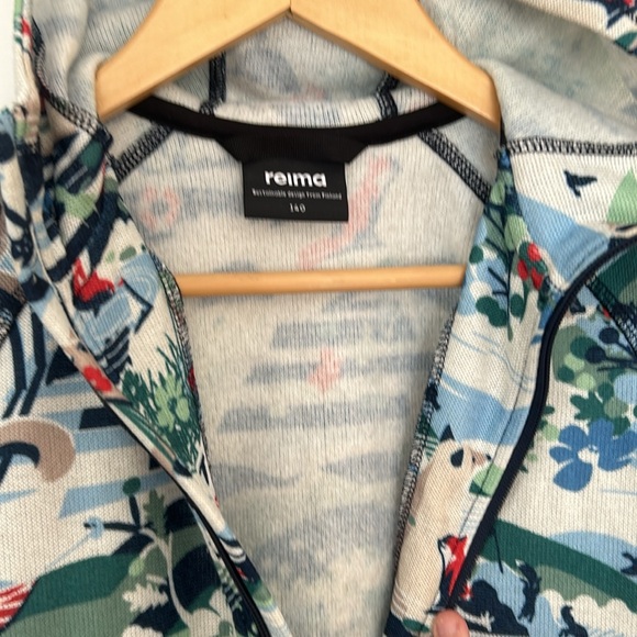 Hoodie Zip Up Sweater 10Y - 50% recycled polyester, 50% polyester - Picture 6 of 7